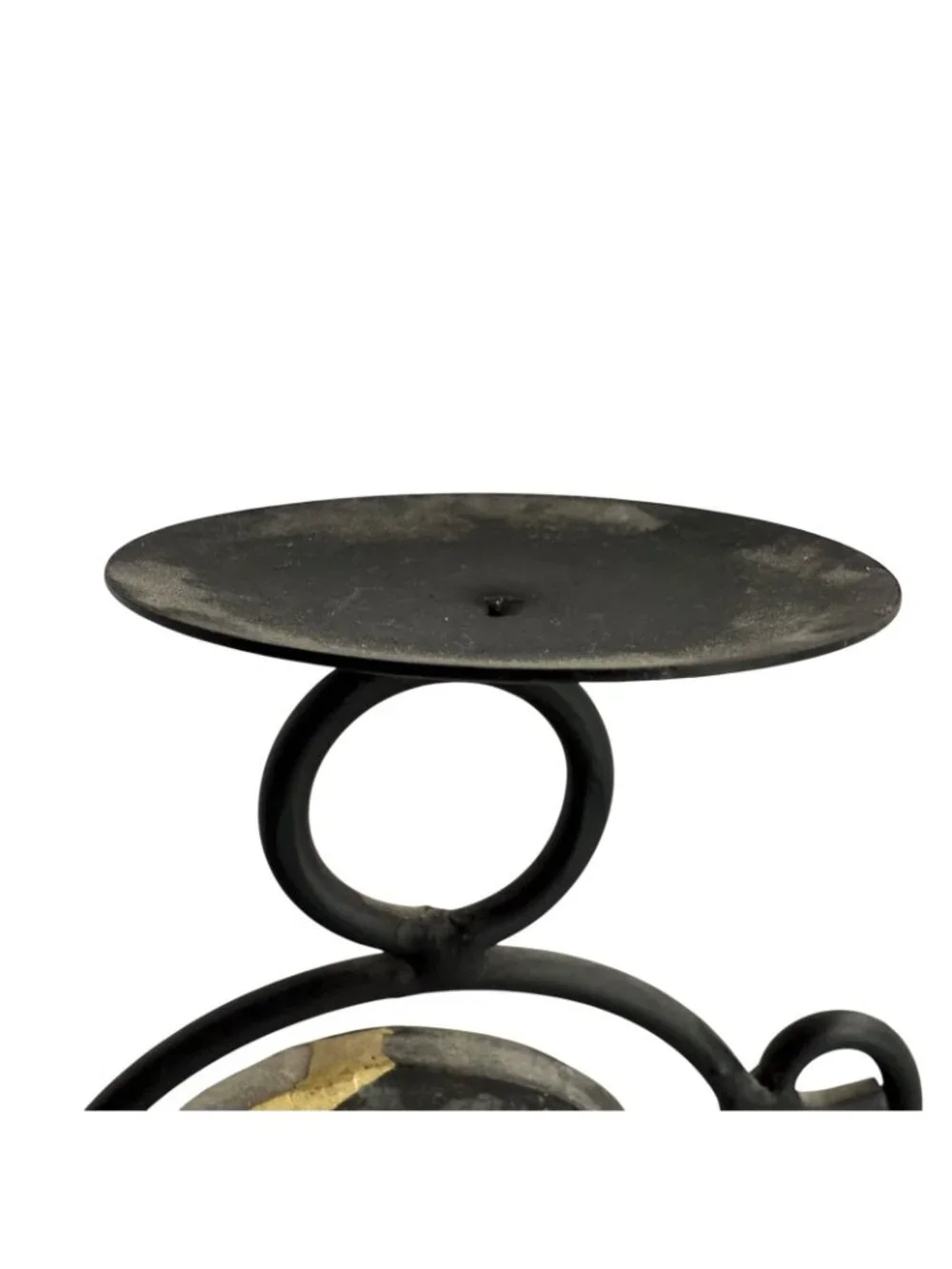 VTG 90s Celestial Candleholders Sun & Moon Reversible Swivel Whimsigoth 2-pc Set